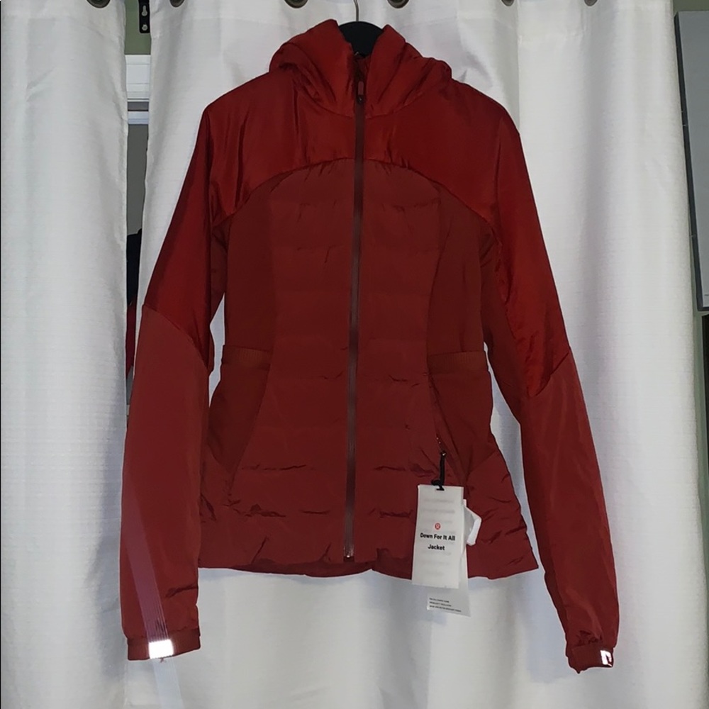Lululemon “Down for it All” jacket size 6